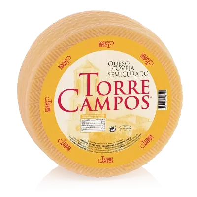 Queso de oveja semicurado (leche cruda)
