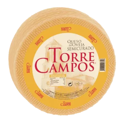 Queso de oveja semicurado (leche cruda)